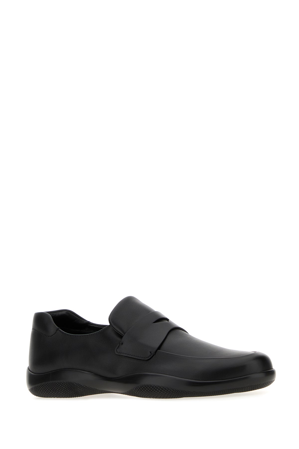Prada Mocassini Toblach in pelle nera, view 2