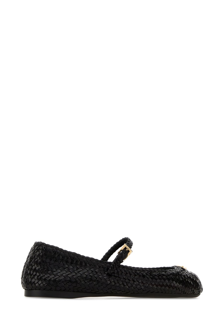 Prada Ballerine in pelle nera, view 3