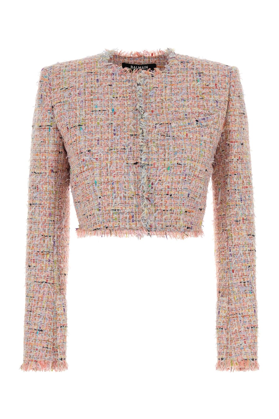 Balmain Giacca in tweed multicolor