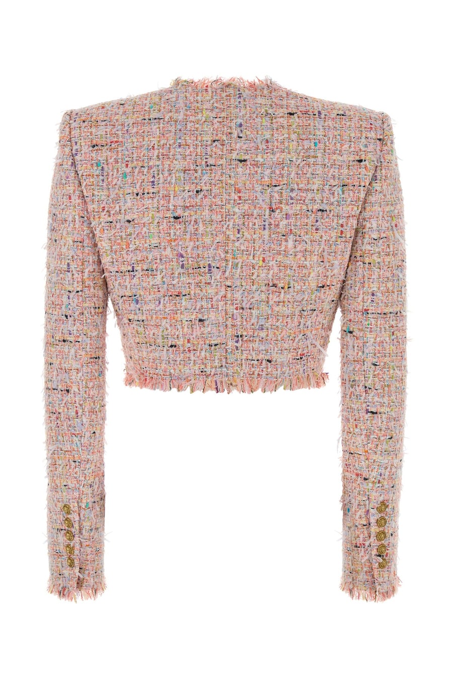 Balmain Giacca in tweed multicolor, view 2