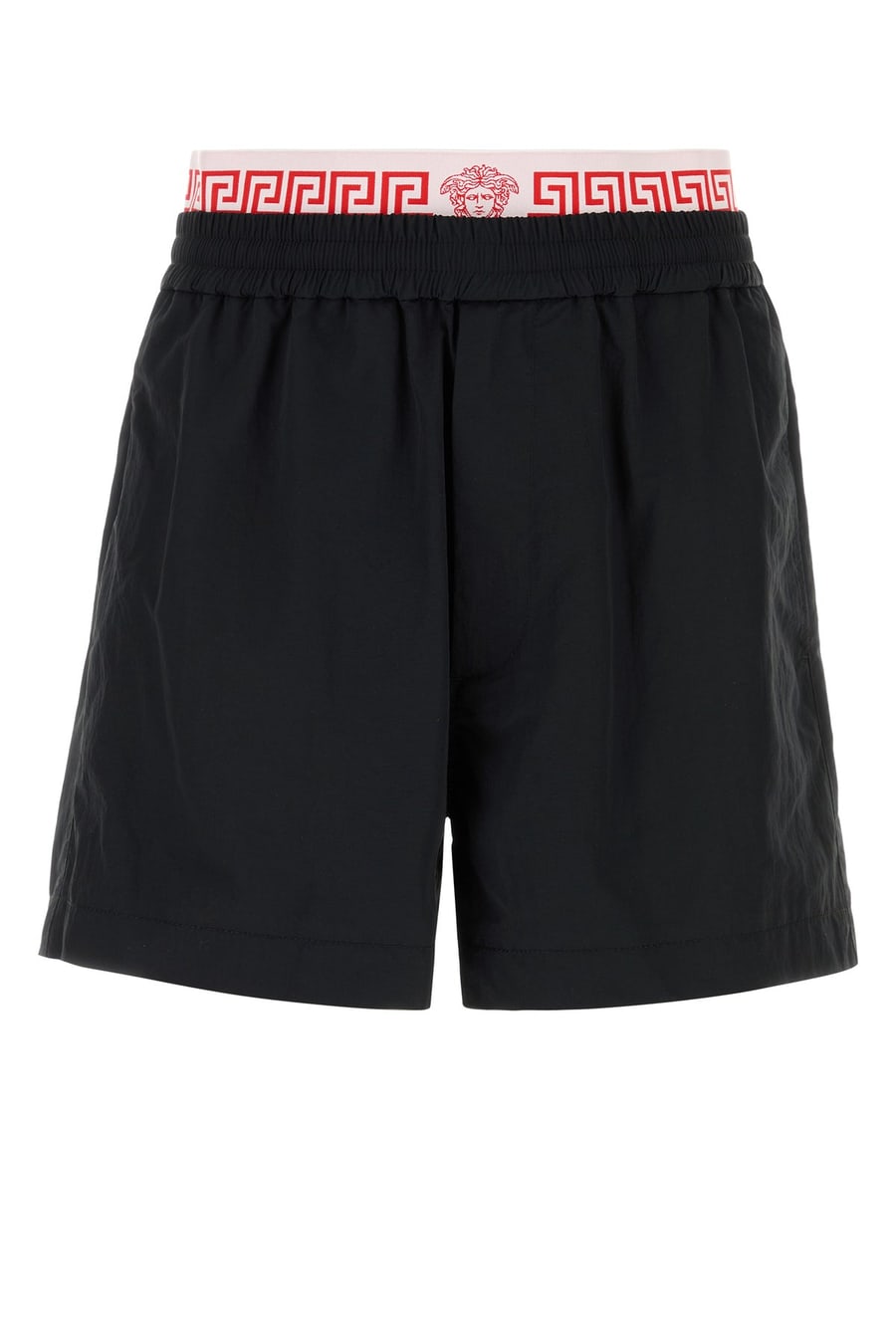 Versace Bermuda in nylon nero