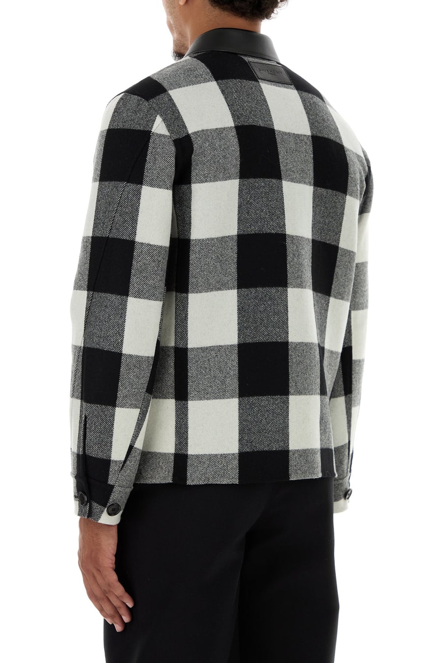 Givenchy Camicia in lana ricamata, view 4