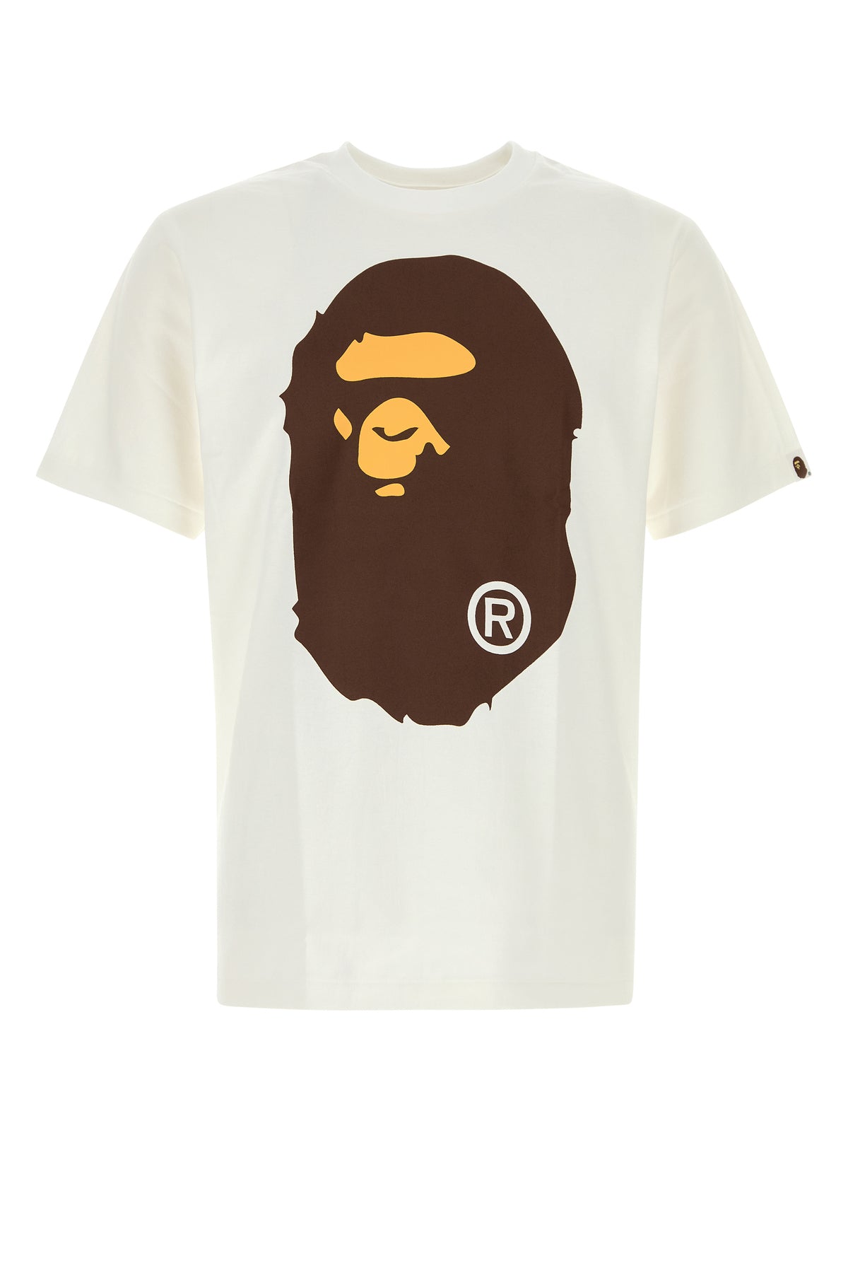 BAPE T-shirt Big Ape Head in cotone bianco
