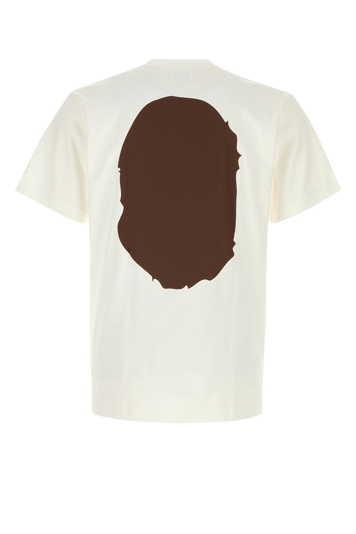 BAPE T-shirt Big Ape Head in cotone bianco, view 2