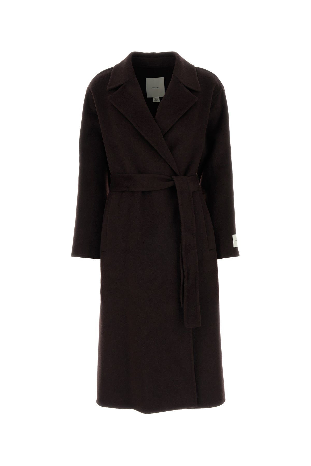 CALVIN KLEIN Cappotto in misto lana testa di moro