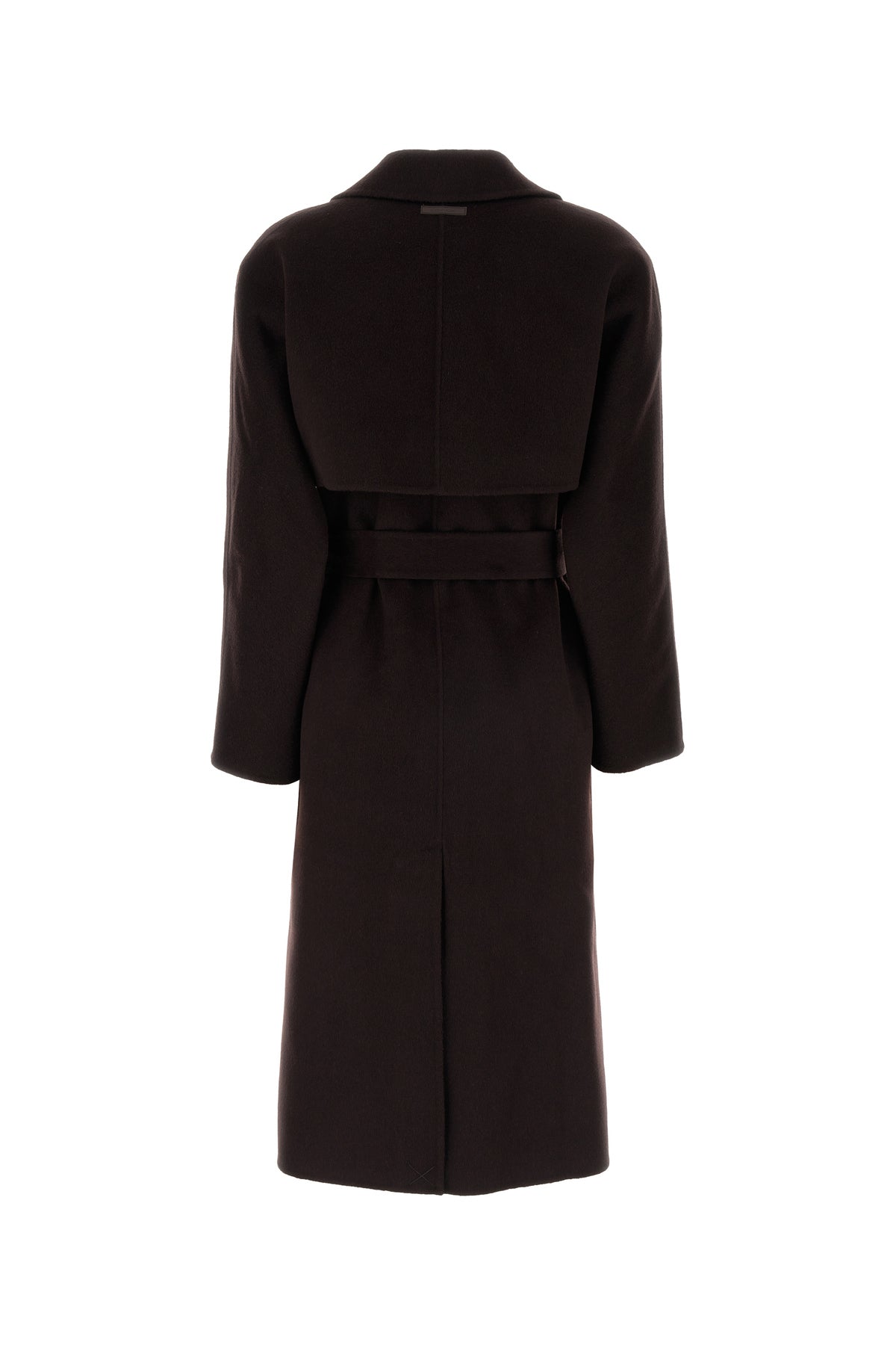CALVIN KLEIN Cappotto in misto lana testa di moro, view 2
