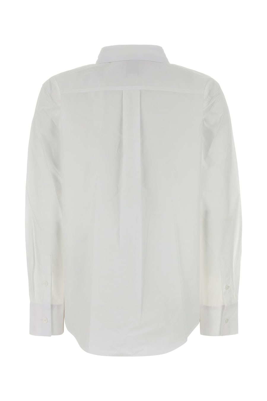 CALVIN KLEIN Camicia in popeline bianco, view 2