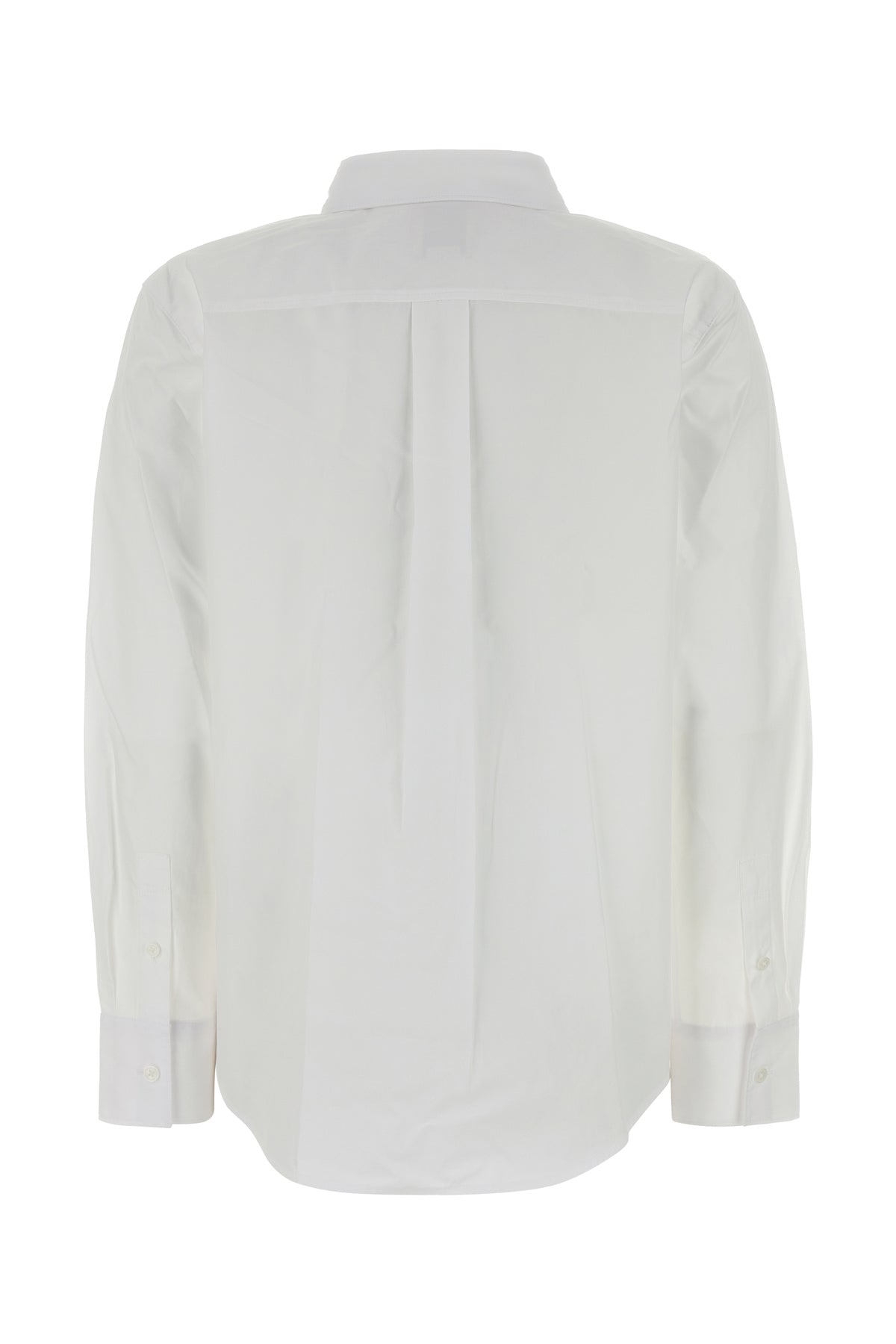CALVIN KLEIN Camicia in popeline bianco, view 2