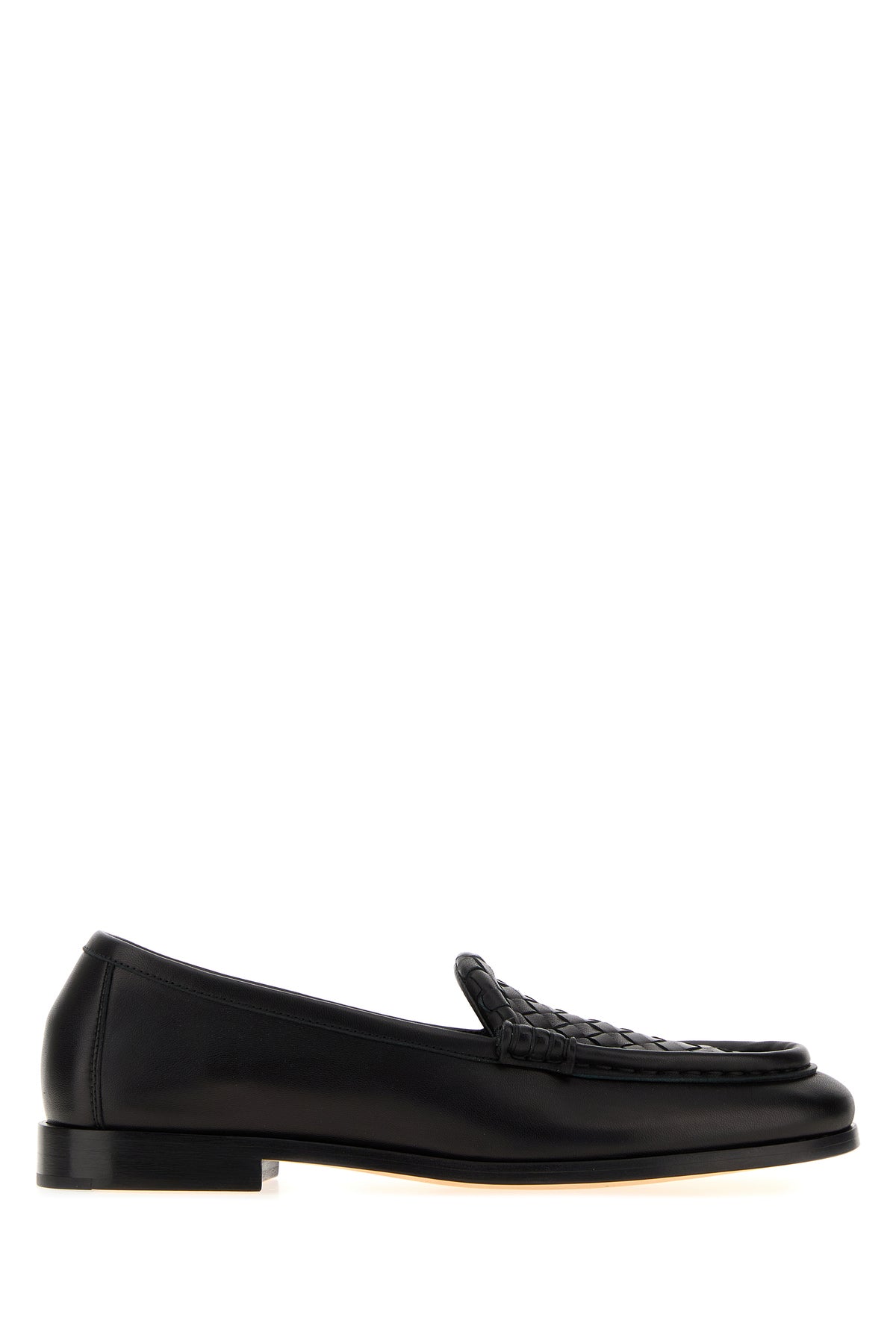 Bottega Veneta Mocassini Silenzio in pelle nera