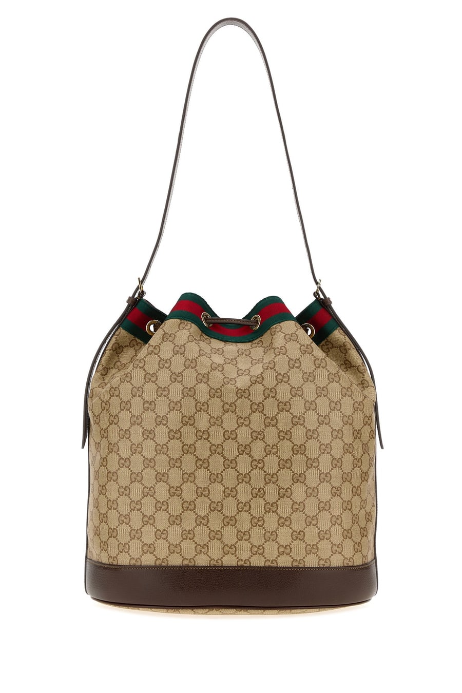 Gucci Borsa a secchiello in tela GG, view 3
