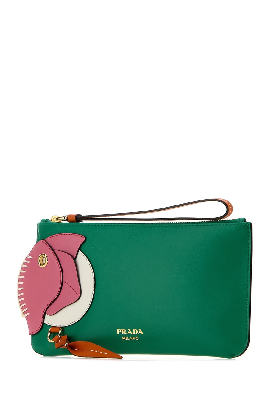 Prada Busta in pelle verde, view 2