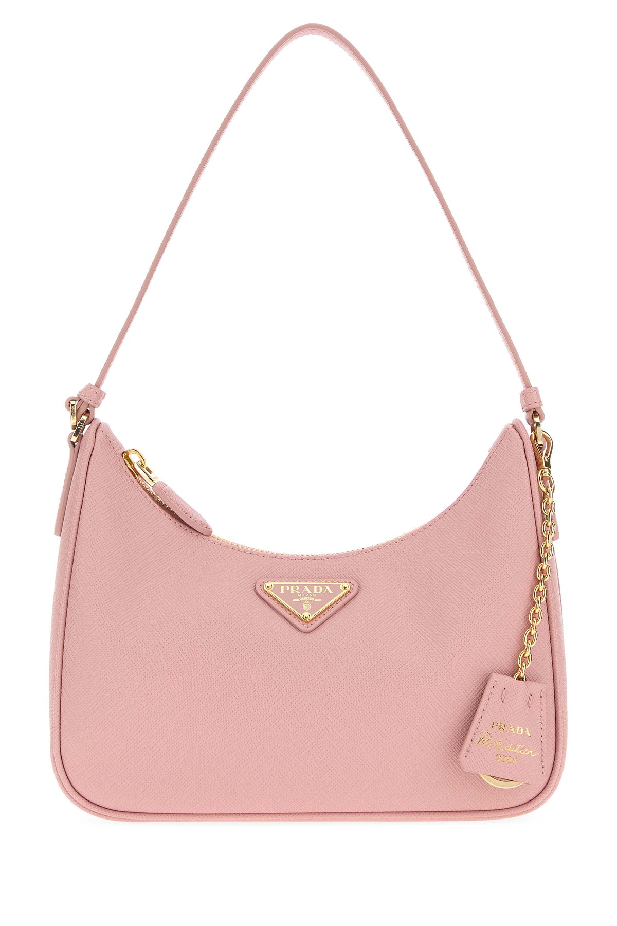 Prada Borsa a spalla Prada Re-Edition 2005 in pelle rosa