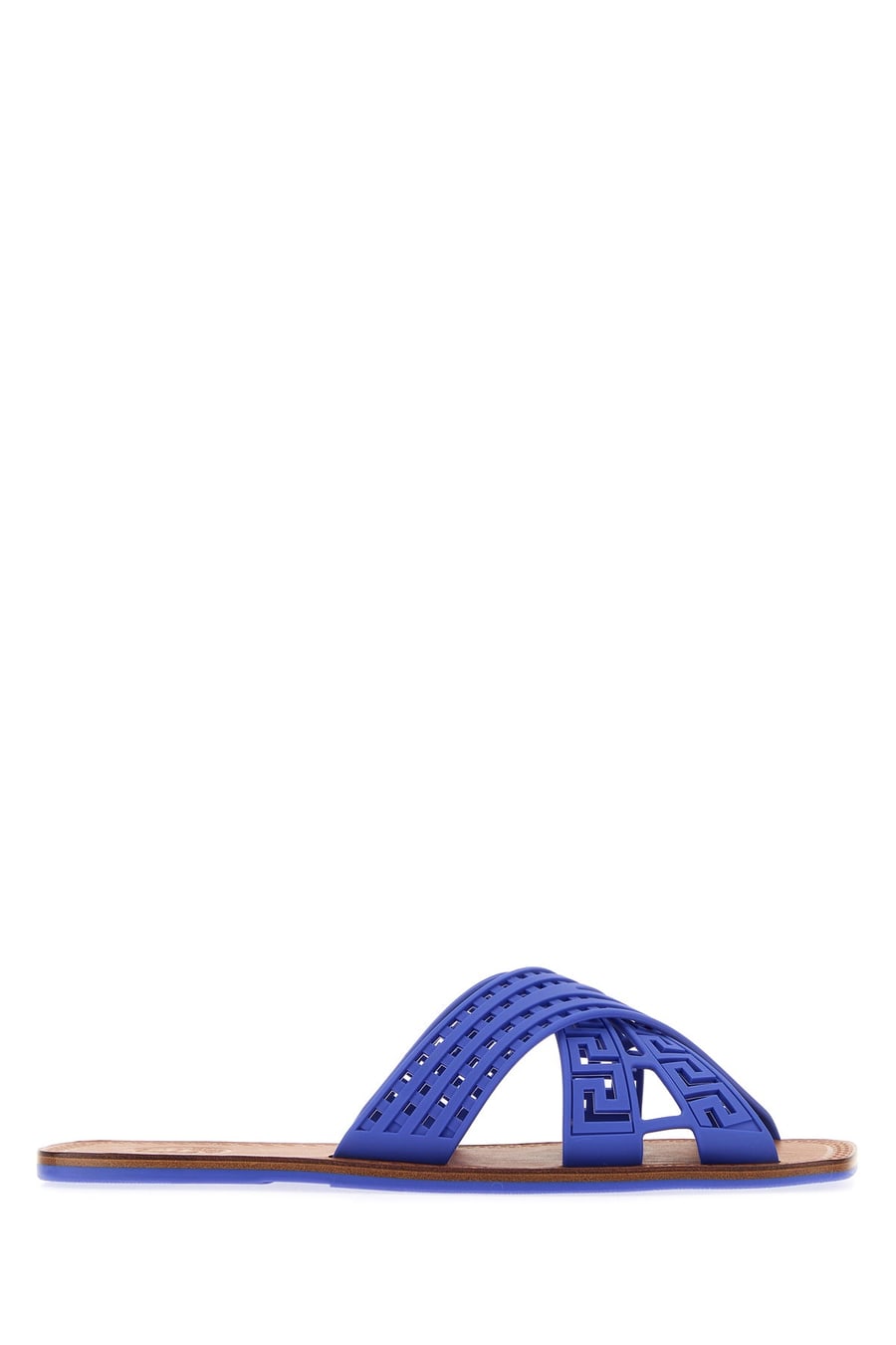 Versace Slippers in gomma blu