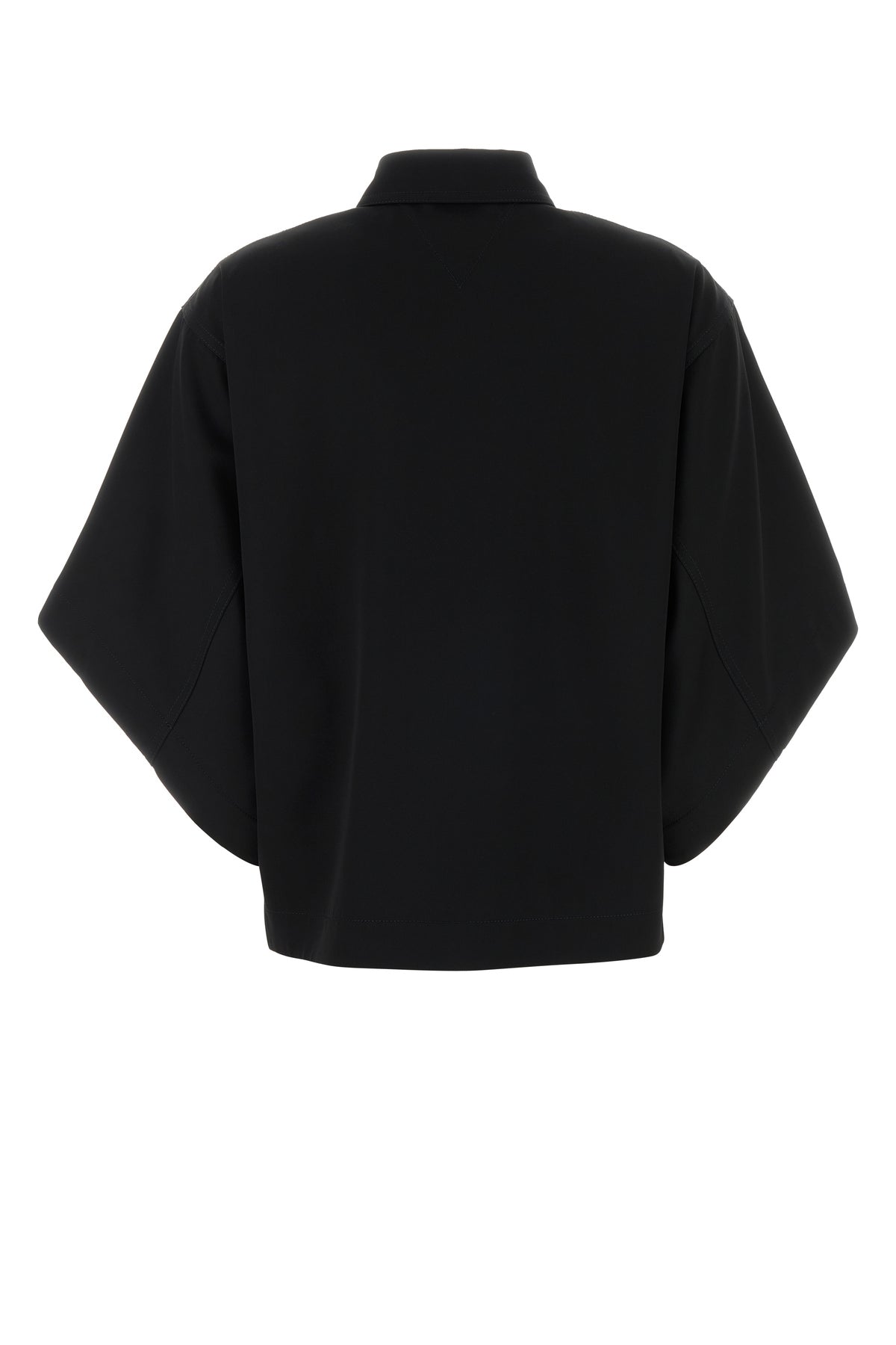 Bottega Veneta Camicia oversize in twill nero