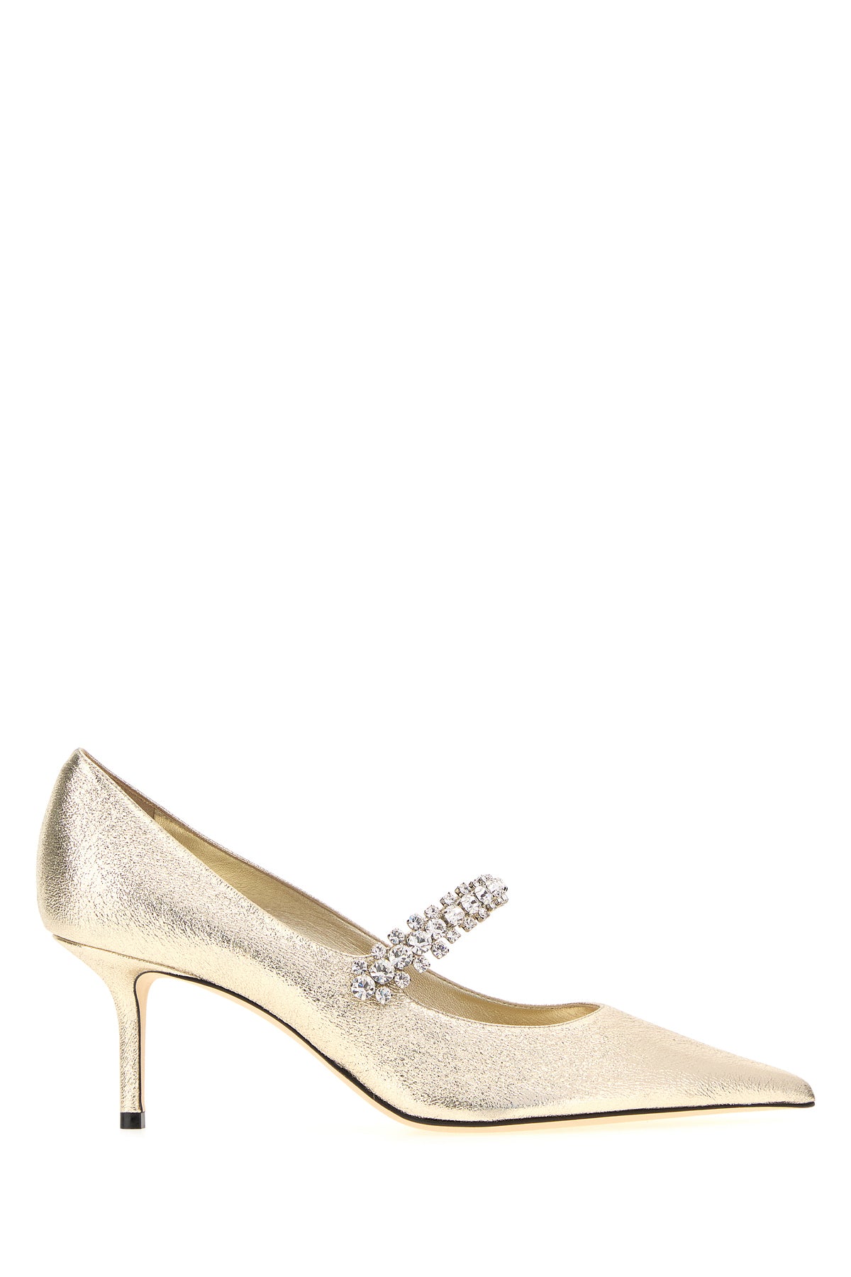 Jimmy Choo Scarpe con tacco Bing in tessuto oro