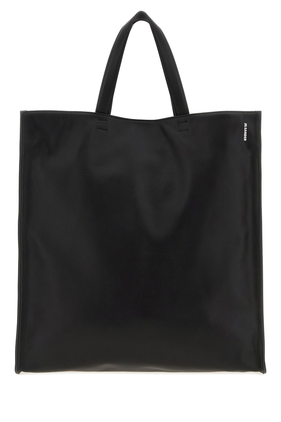 Jil Sander Borsa shopping Light in pelle nera