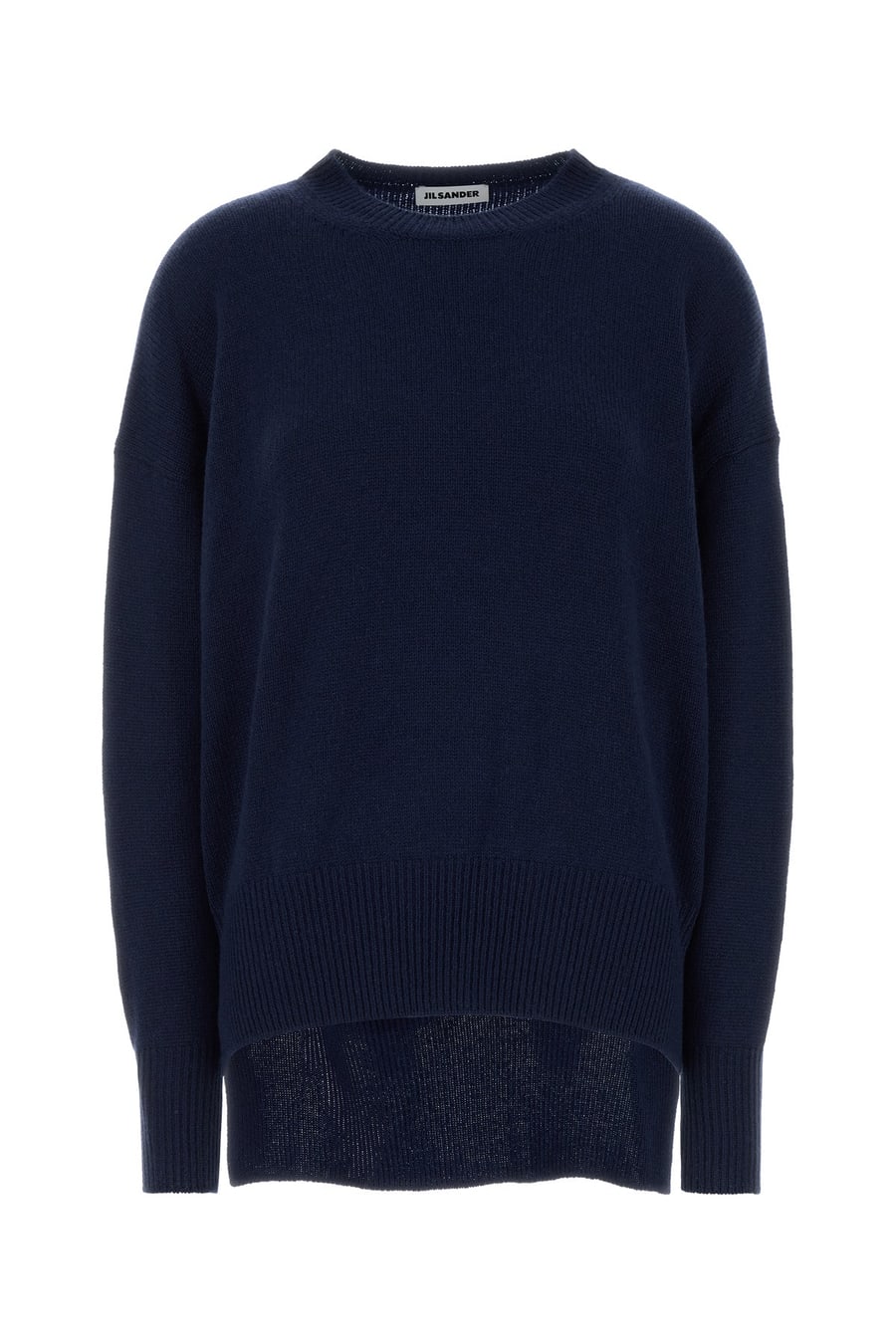 Jil Sander Maglione oversize in cashmere blu navy
