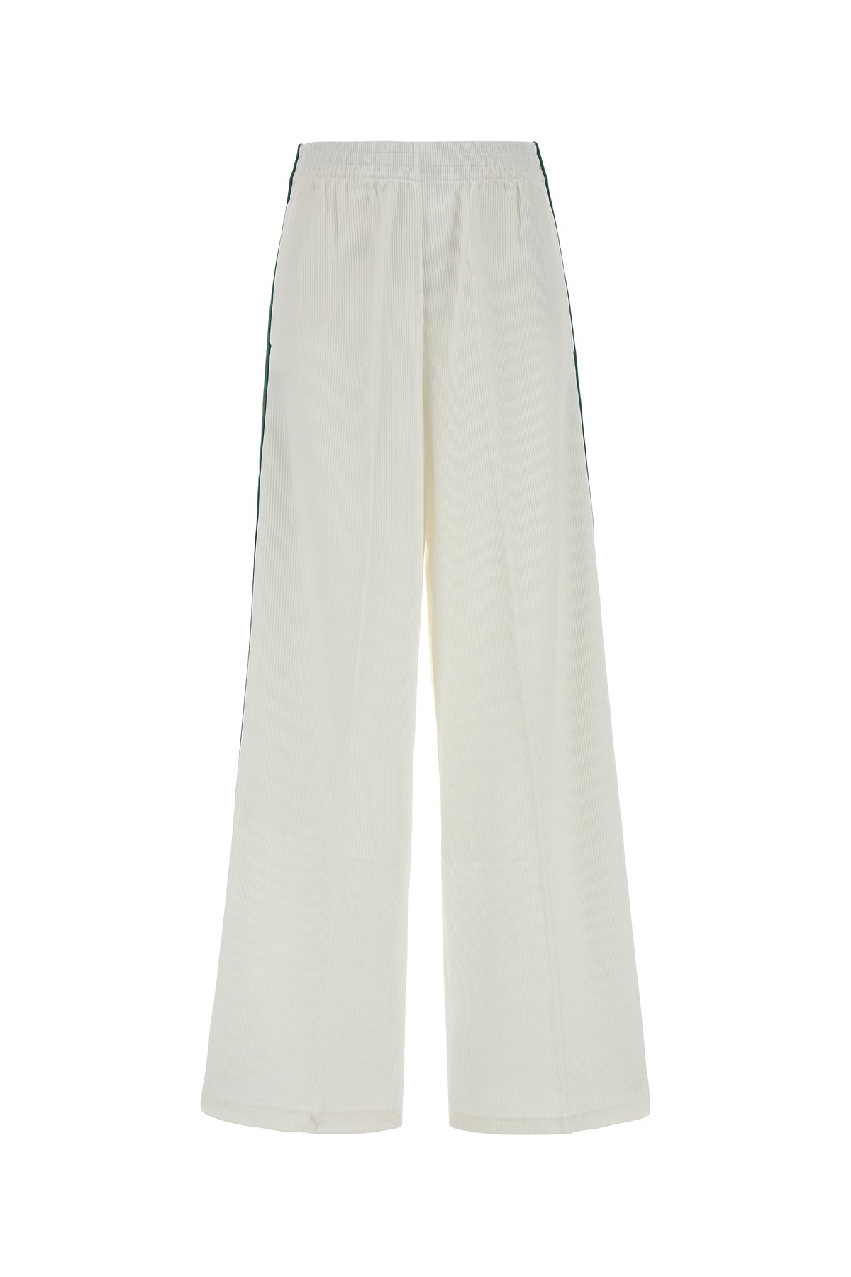 Gucci Pantalone jogging in jersey bianco