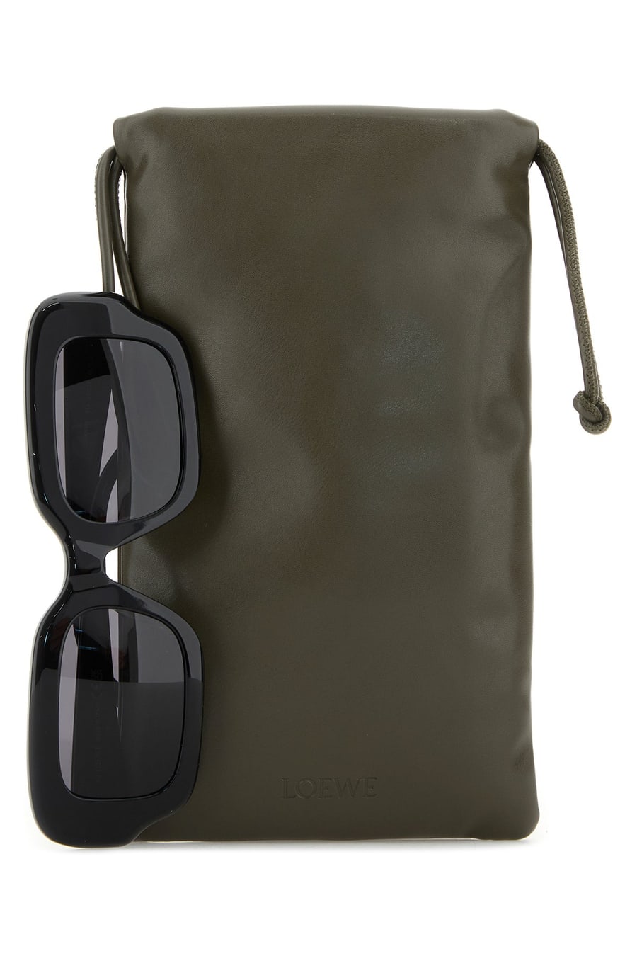 Loewe Occhiali da sole in acetato nero, view 3