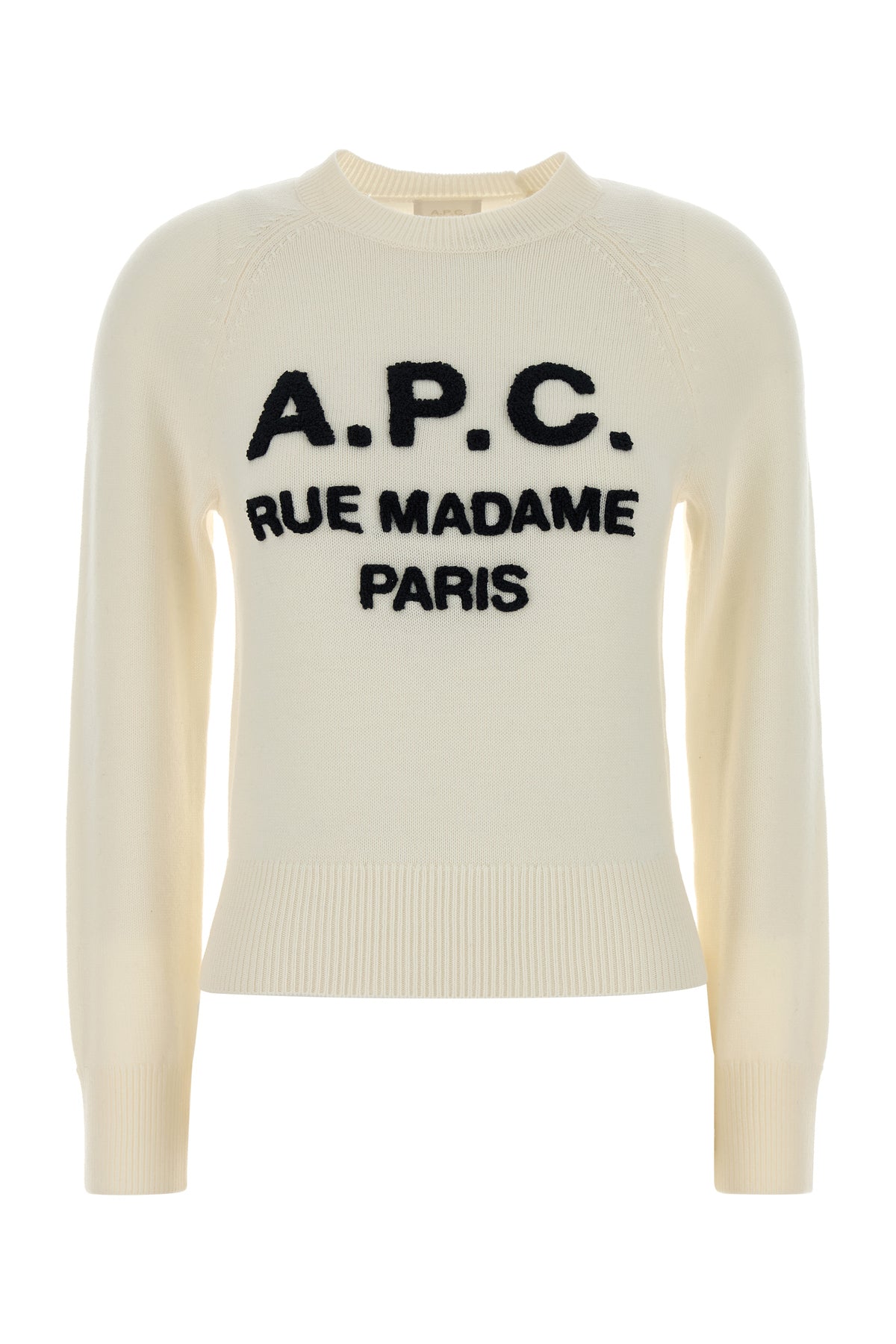 A.P.C. Maglione Alissa in lana avorio
