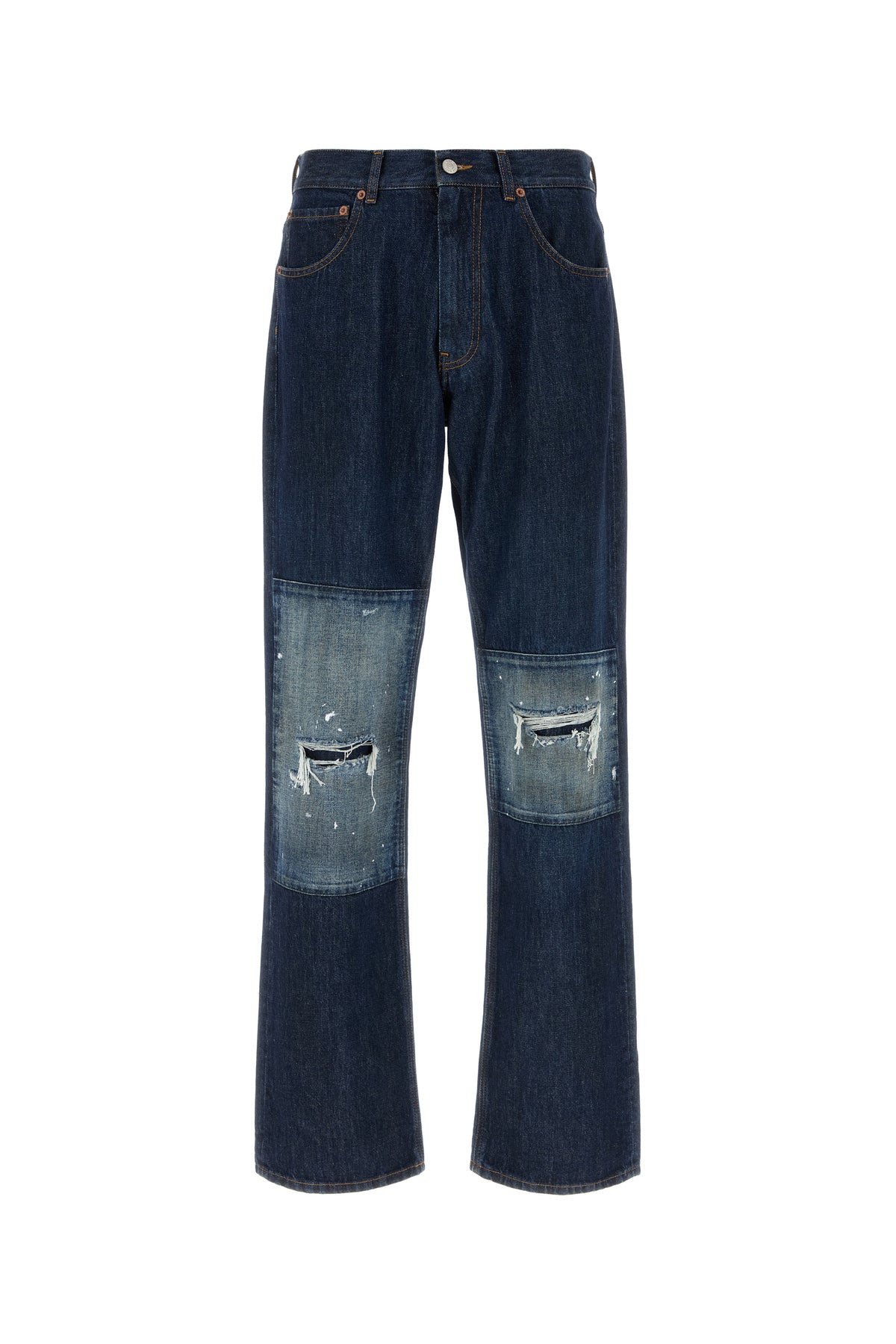 MM6 Maison Margiela Jeans in denim blu