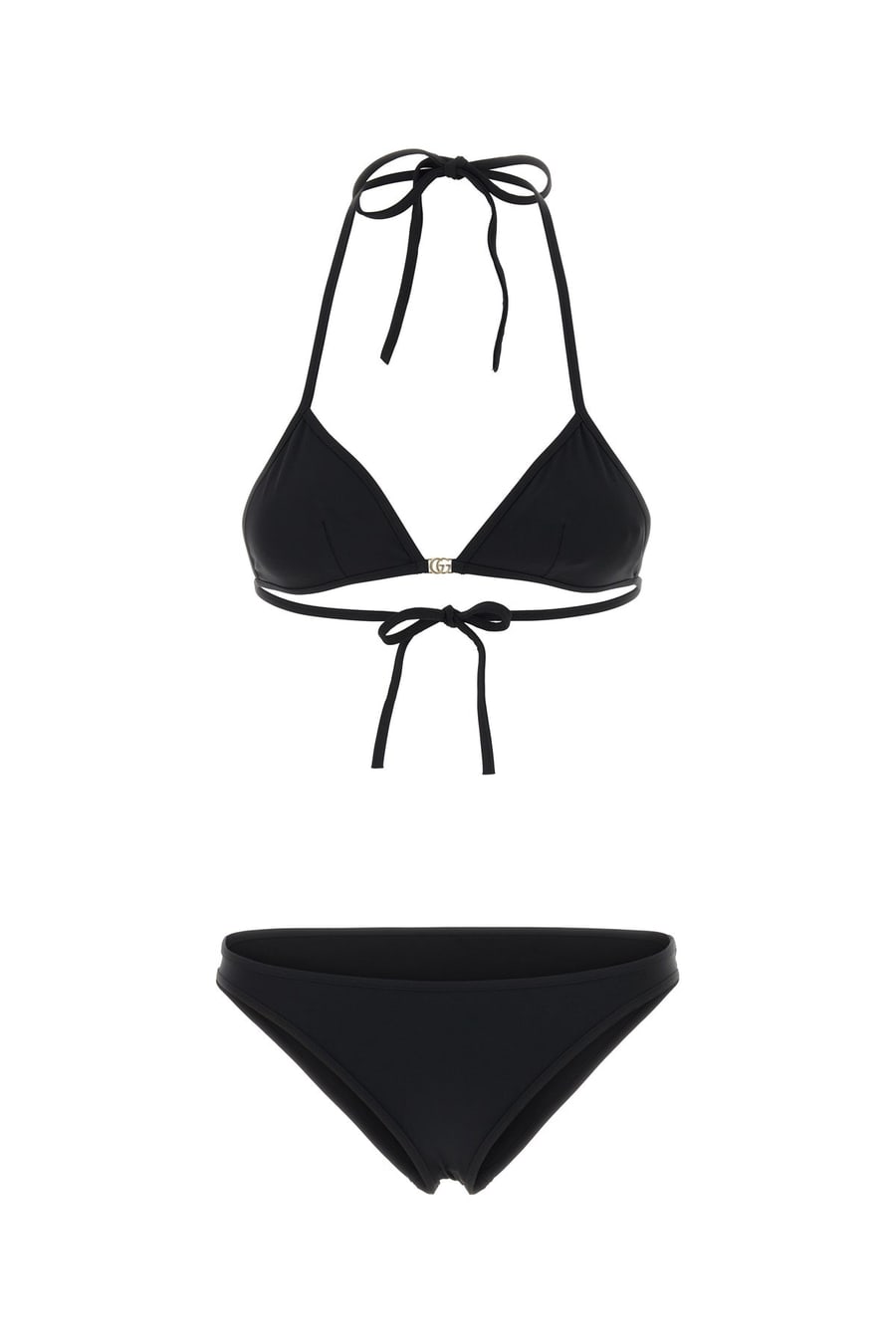 Gucci Bikini in nylon stretch nero