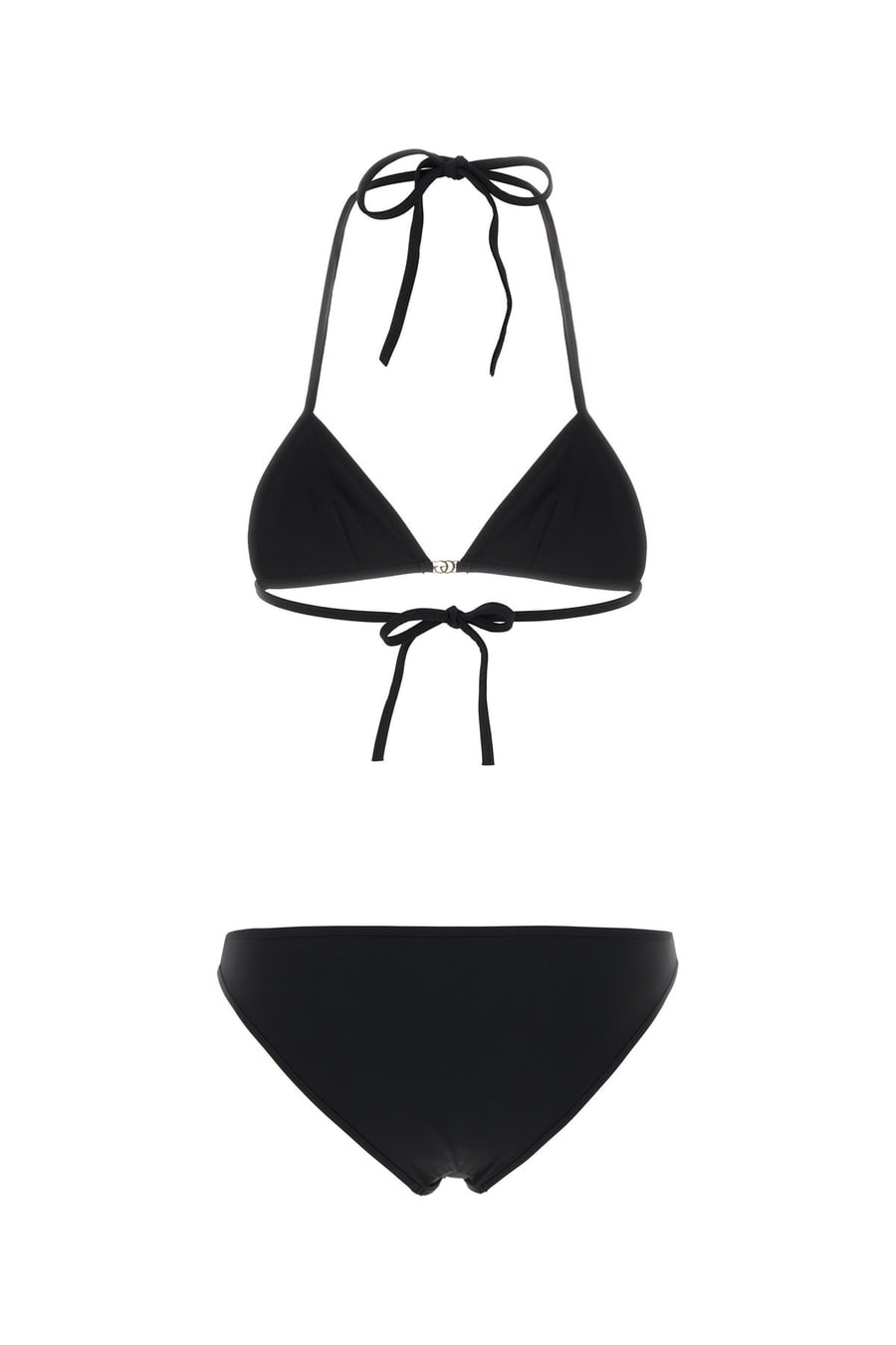 Gucci Bikini in nylon stretch nero, view 2