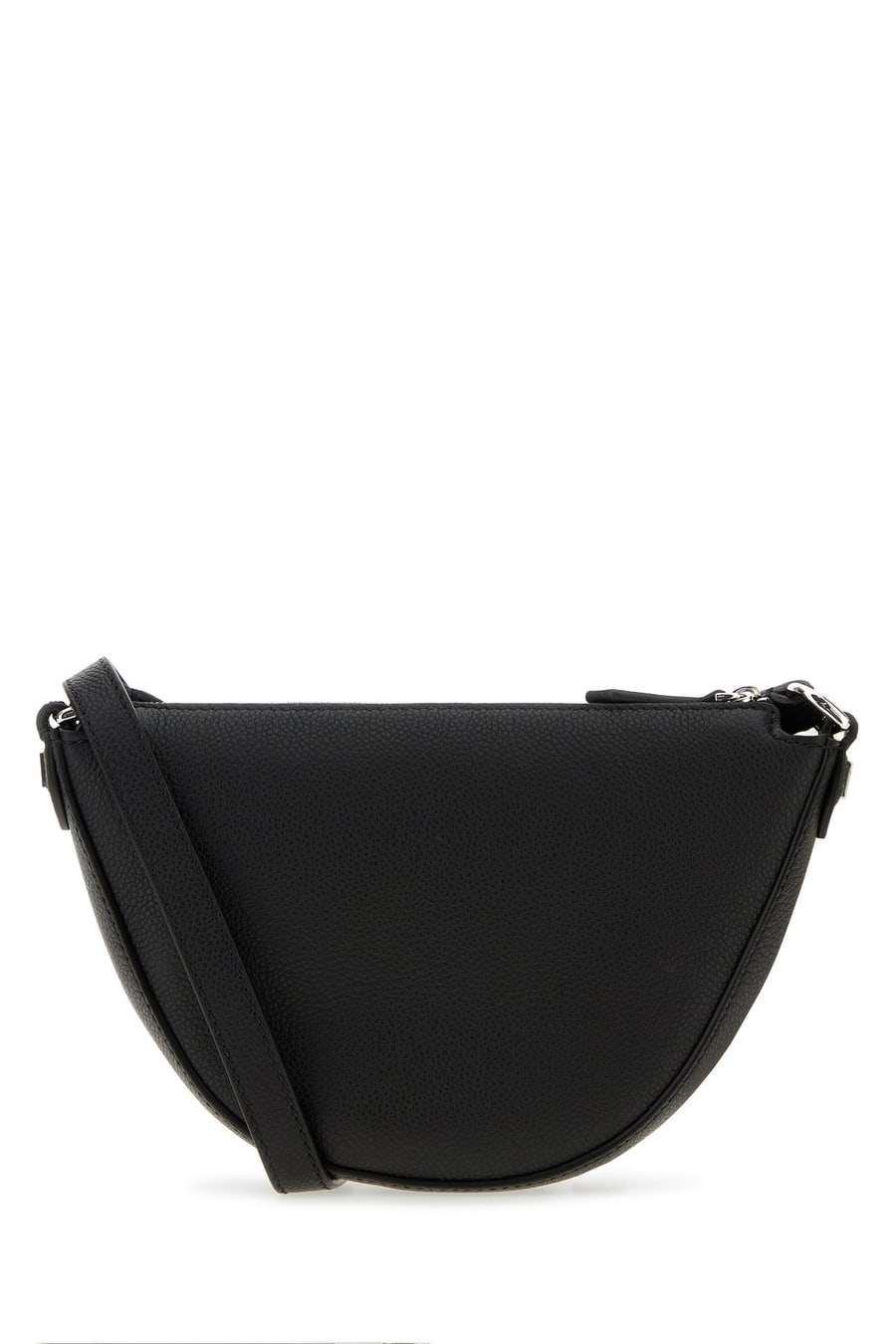 Fendi Borsa a tracolla Fendi Melon mini in pelle nera, view 3