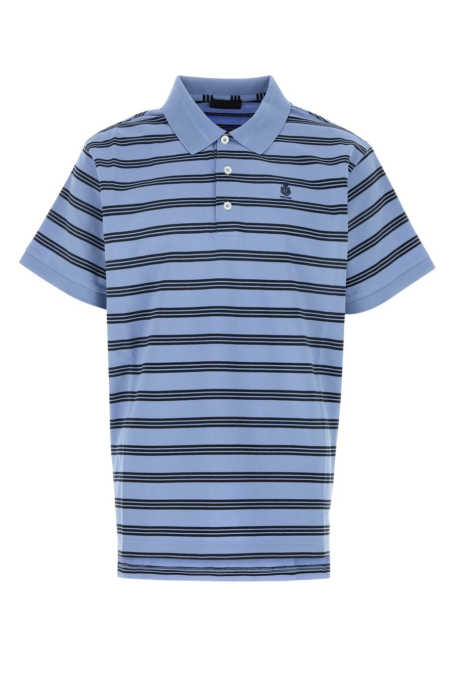 Prada Polo in piquet ricamato