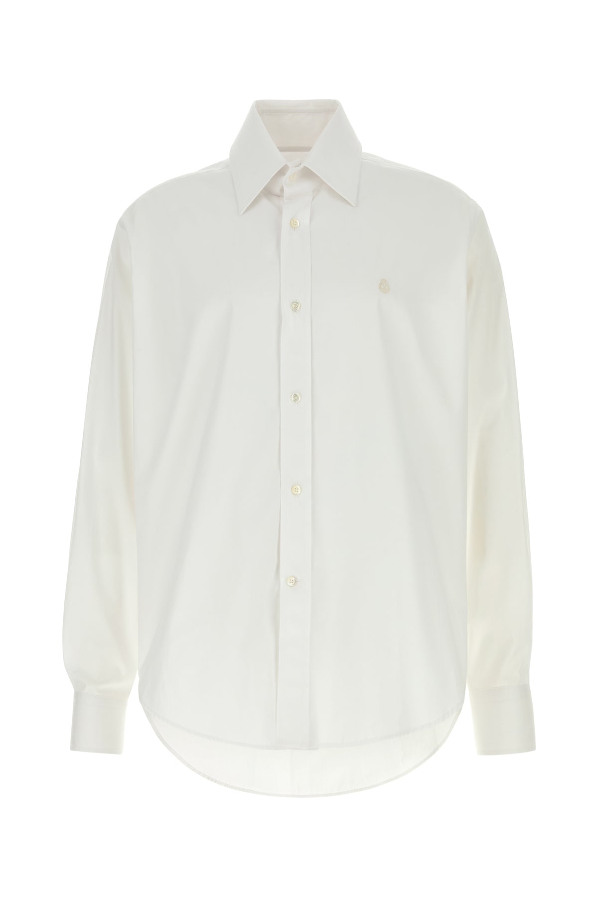 Alexander McQueen Camicia in popeline bianco