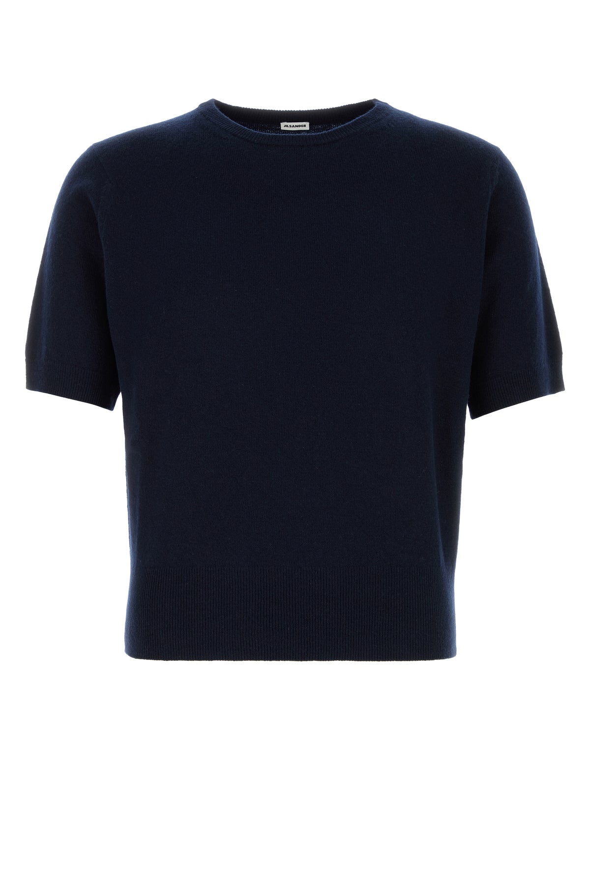 Jil Sander Maglione in misto lana blu notte