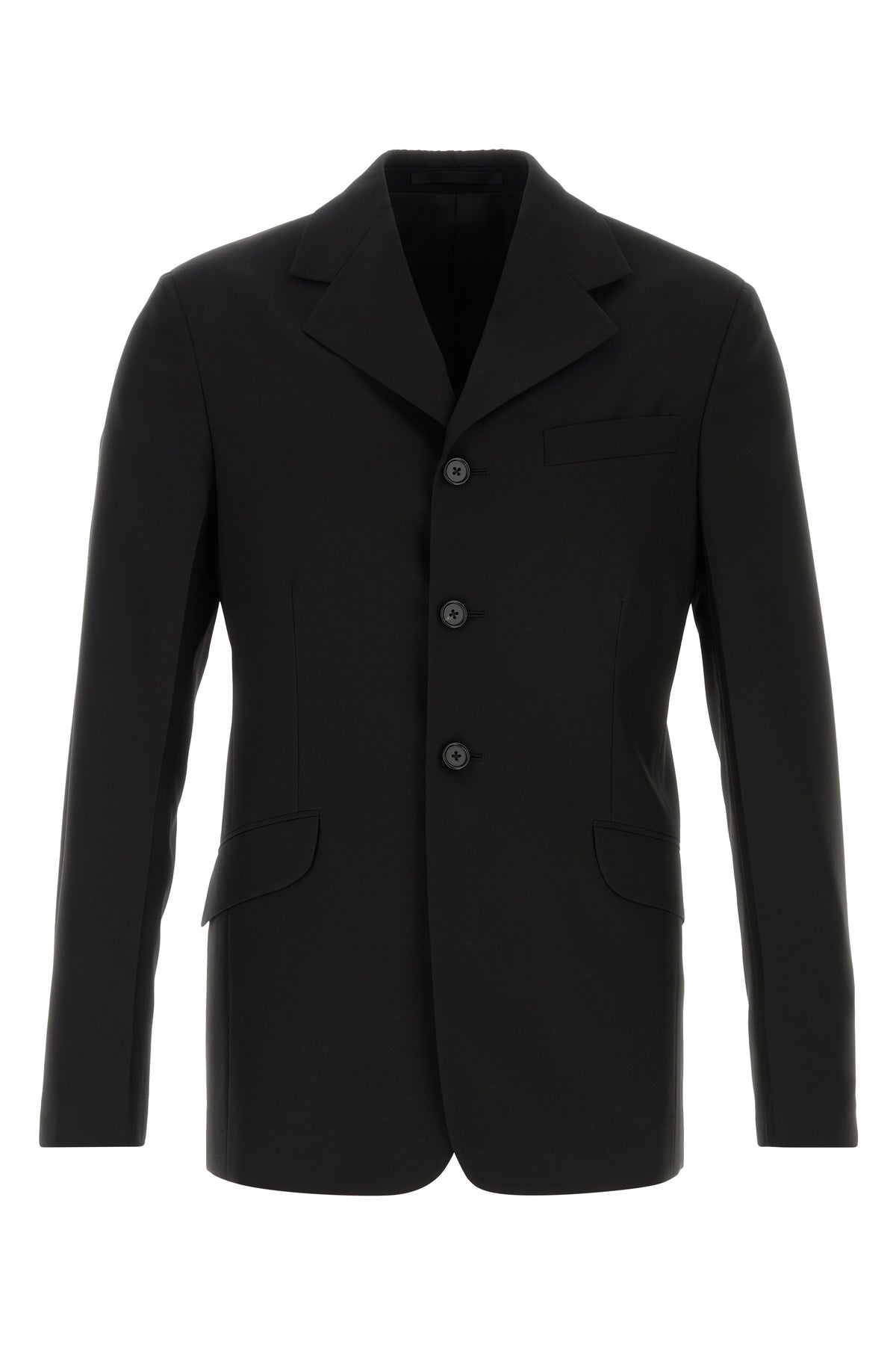 Jil Sander Giacca in lana nera