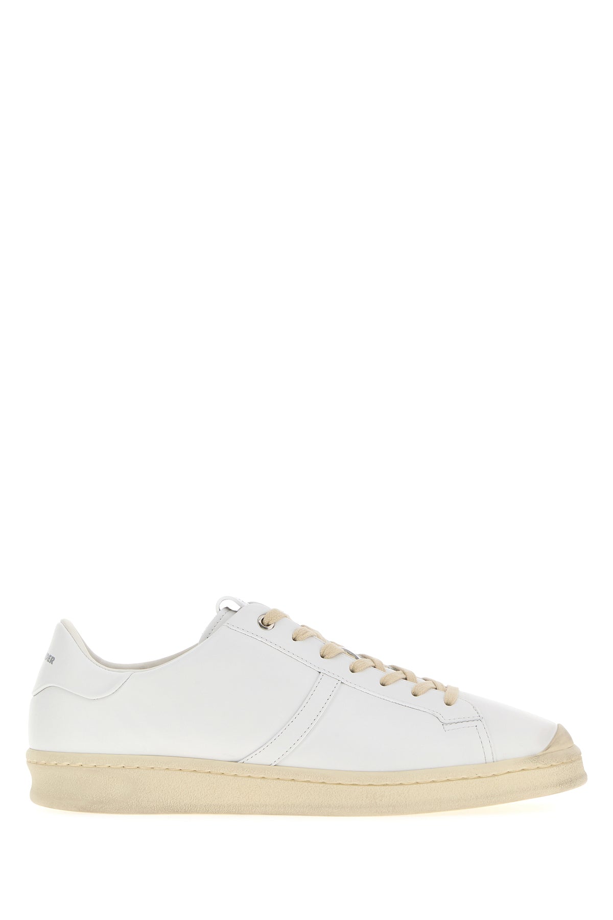 Jil Sander Sneakers in pelle bianca