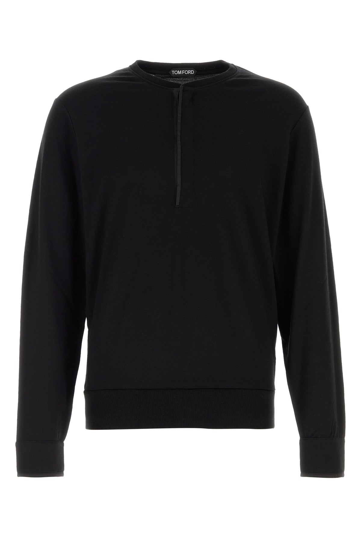Tom Ford Maglione in misto lana nera