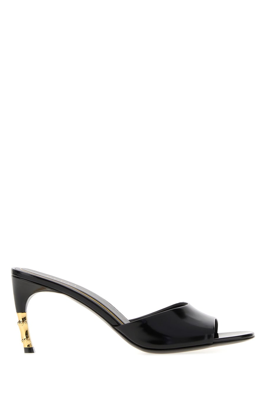 Gucci Sabot in pelle nera