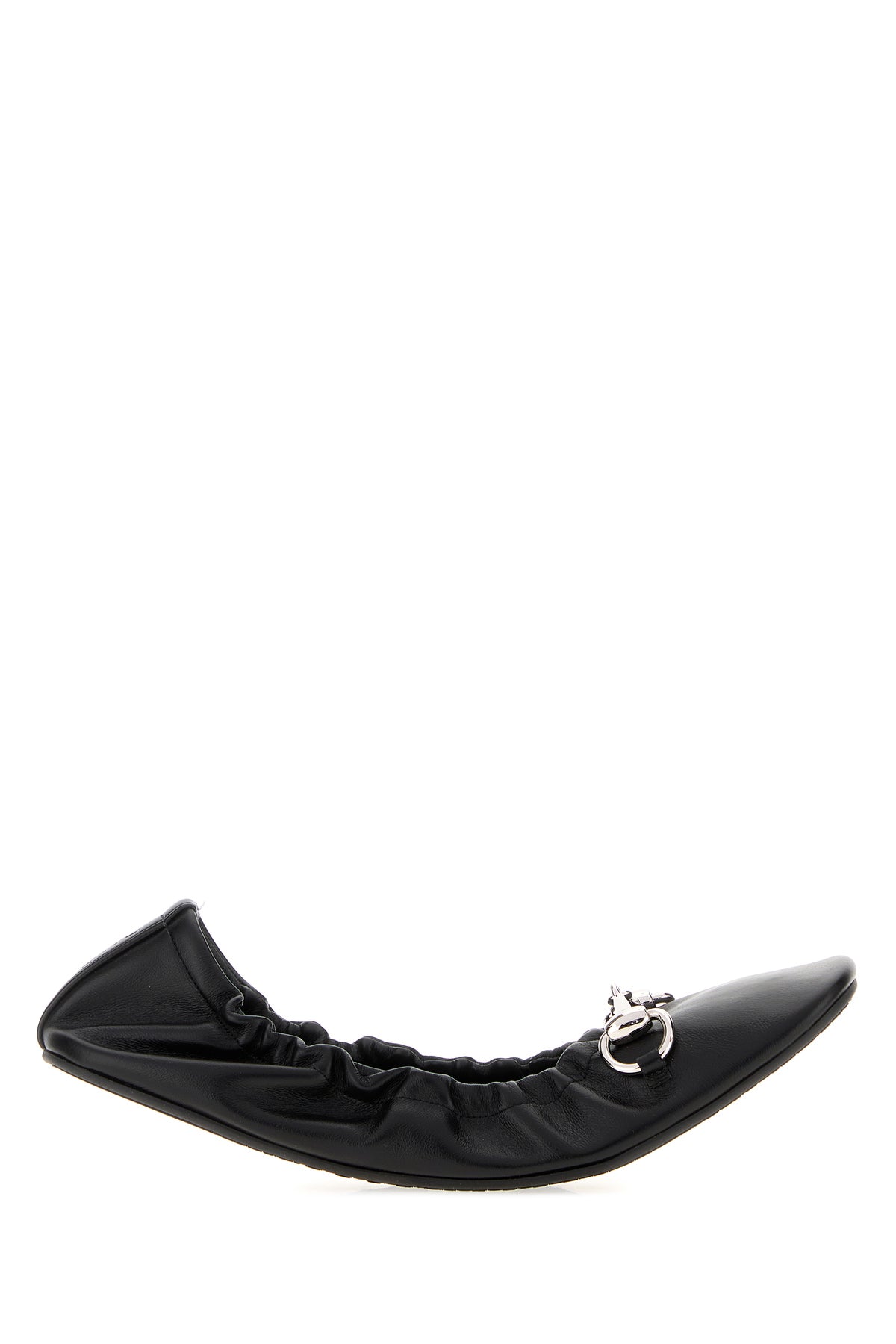 Gucci Ballerine Prima in pelle nera