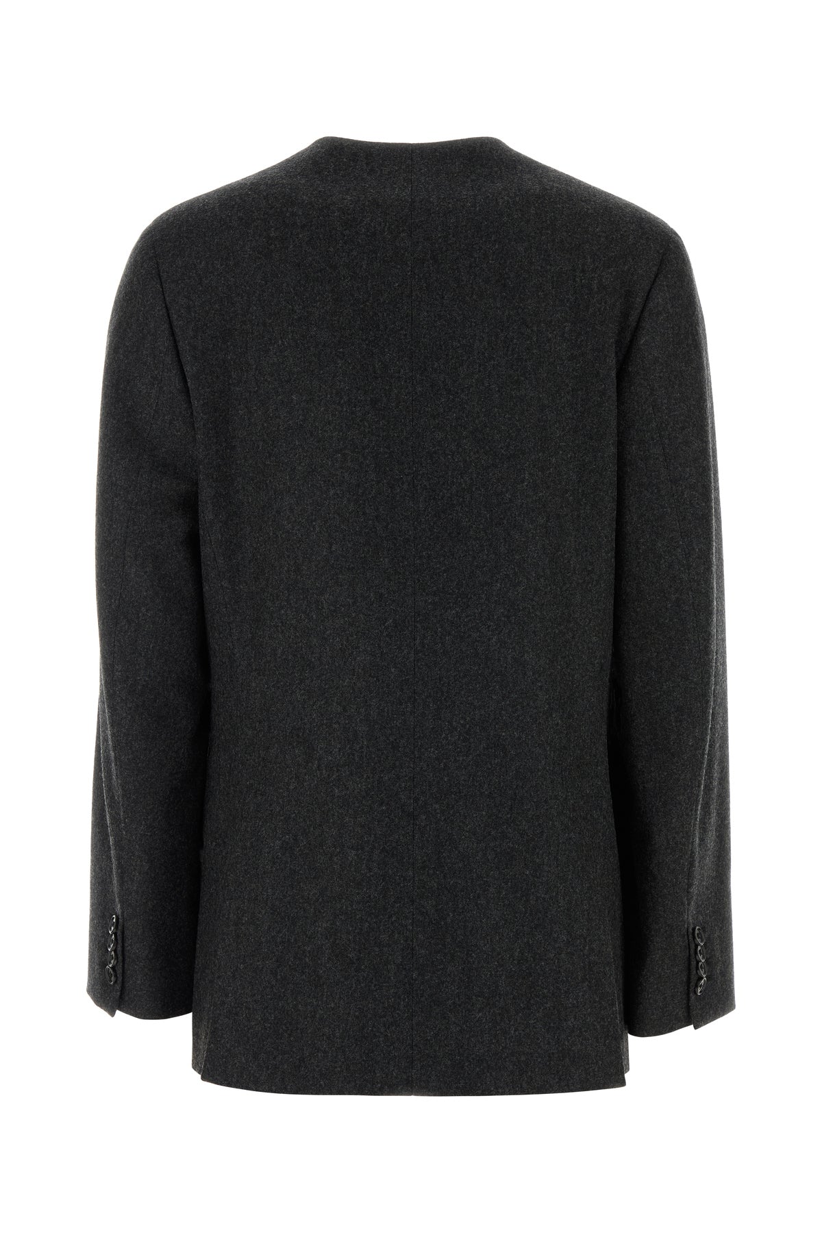 Jil Sander Giacca in lana antracite, view 2