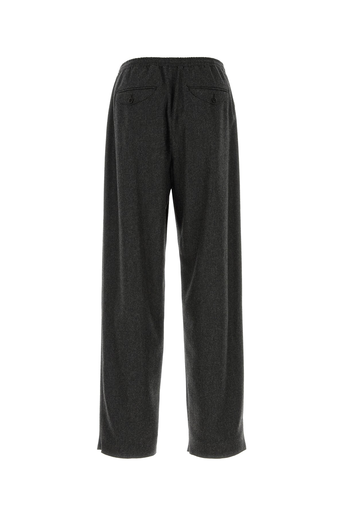 Jil Sander Pantalone in flanella grafite, view 2