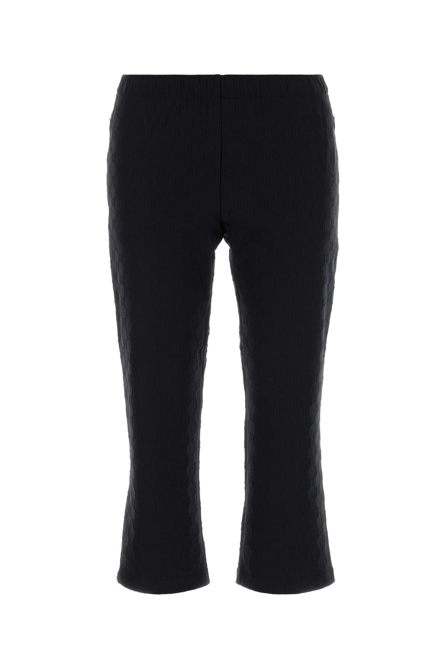 Gucci Pantalone capri in jersey nero