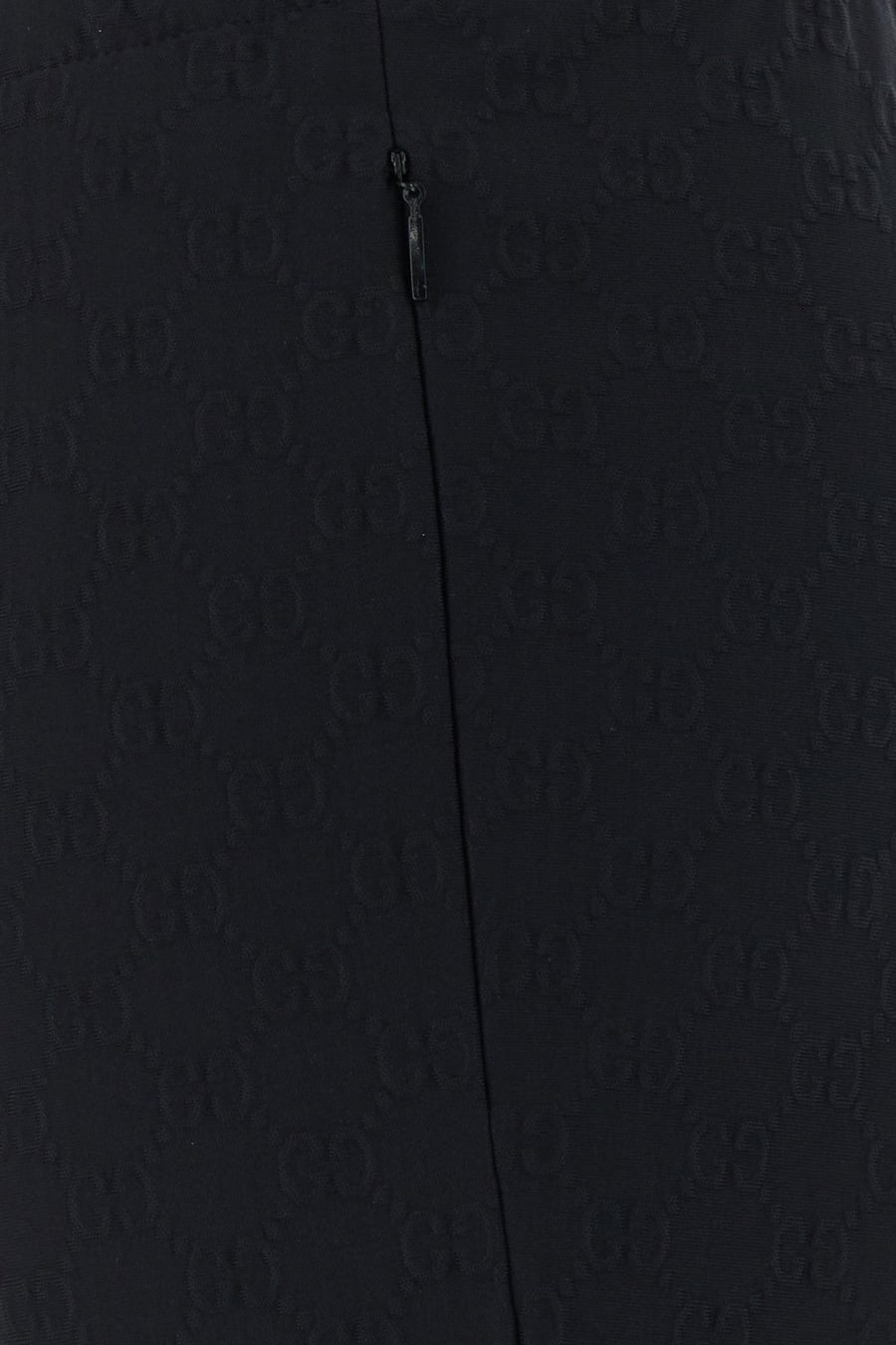 Gucci Pantalone capri in jersey nero, view 3