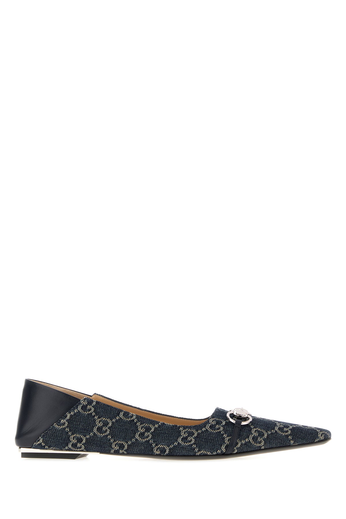 Gucci Ballerine Vittoria in denim GG