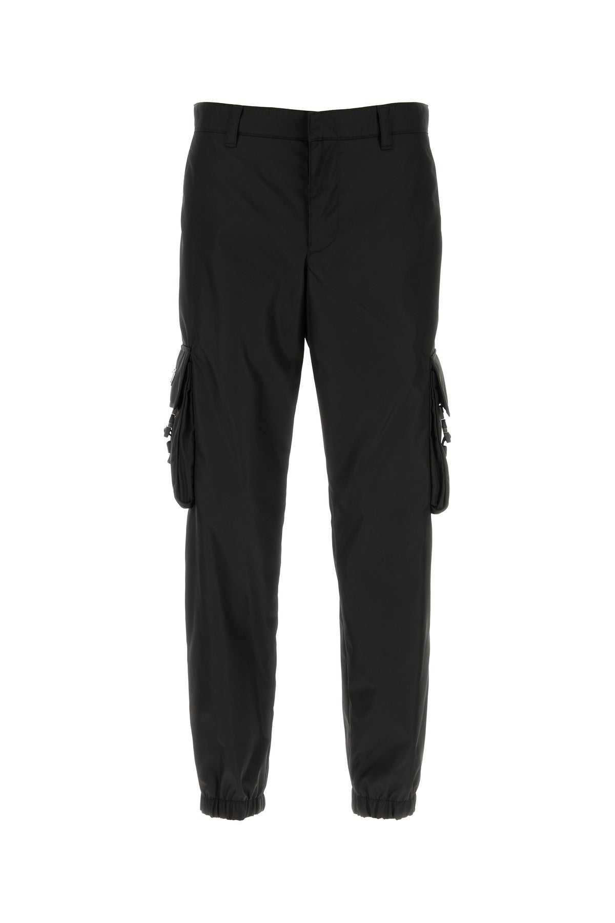 Prada Pantalone cargo in Re-Nylon nero