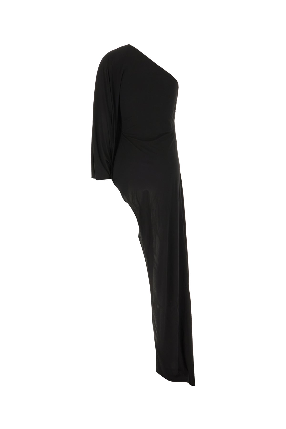 Gucci Abito monospalla in jersey nero