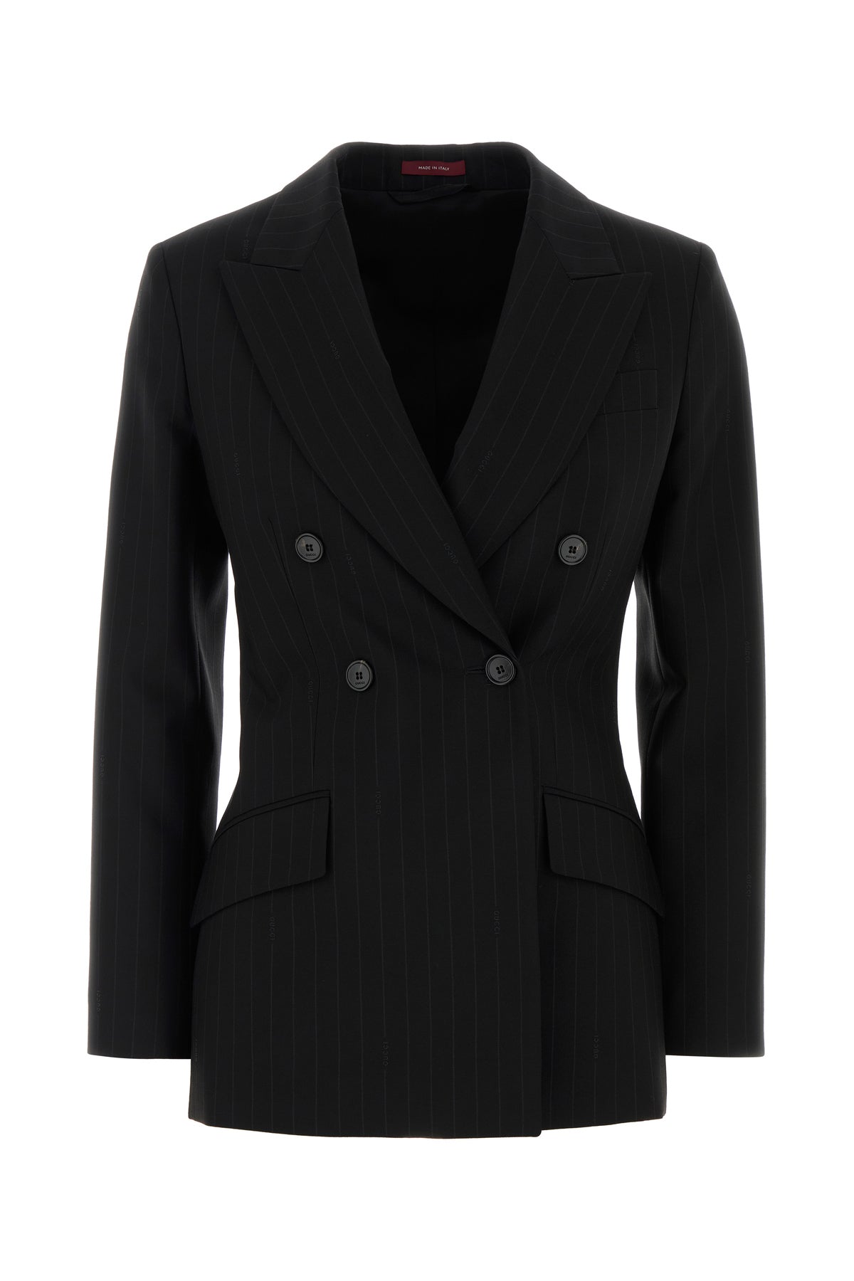 Gucci Giacca in lana ricamata