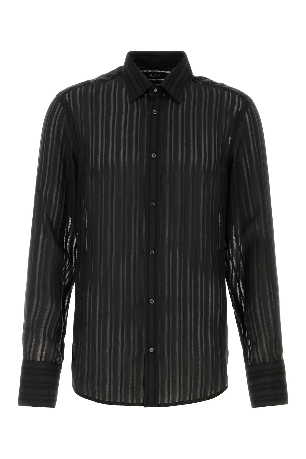 Gucci Camicia in seta nera
