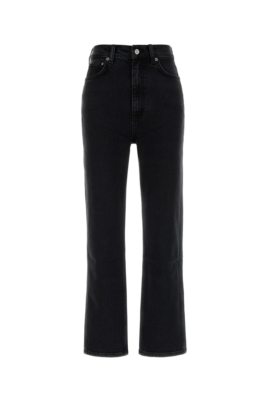 Anine Bing Jeans Jane in denim stretch nero