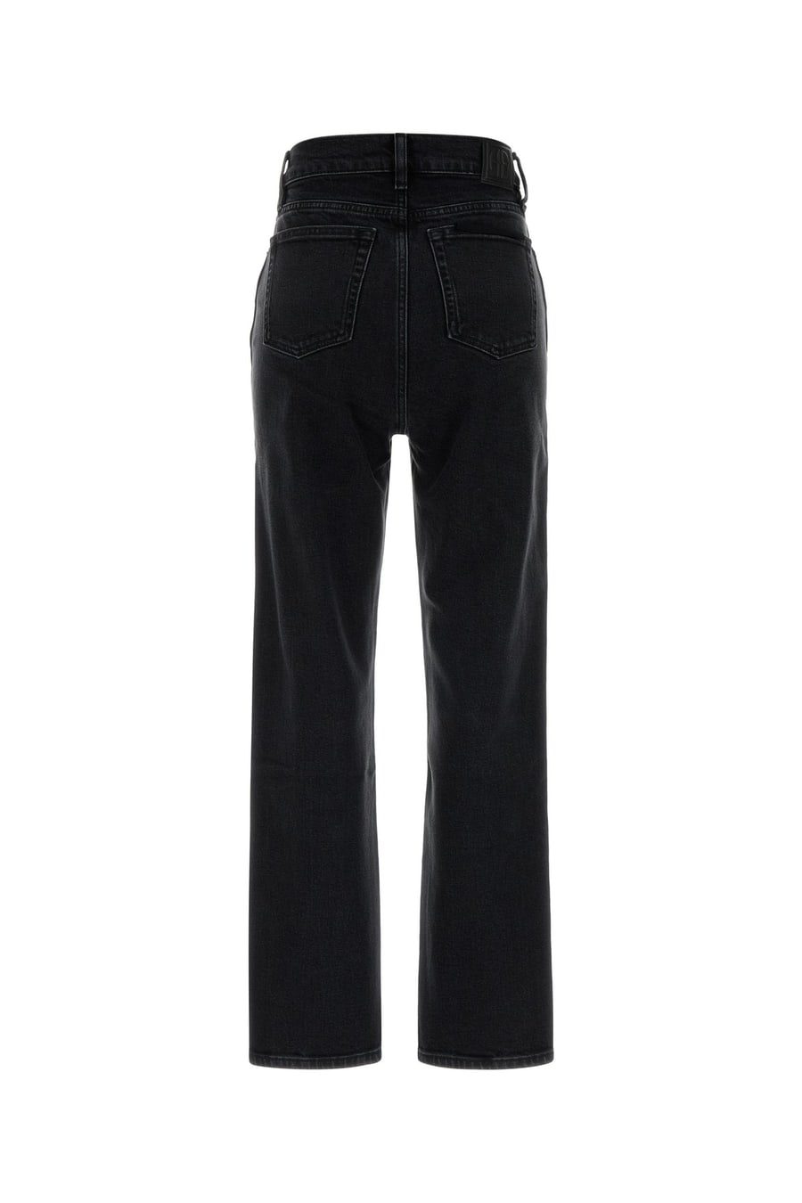 Anine Bing Jeans Jane in denim stretch nero, view 2