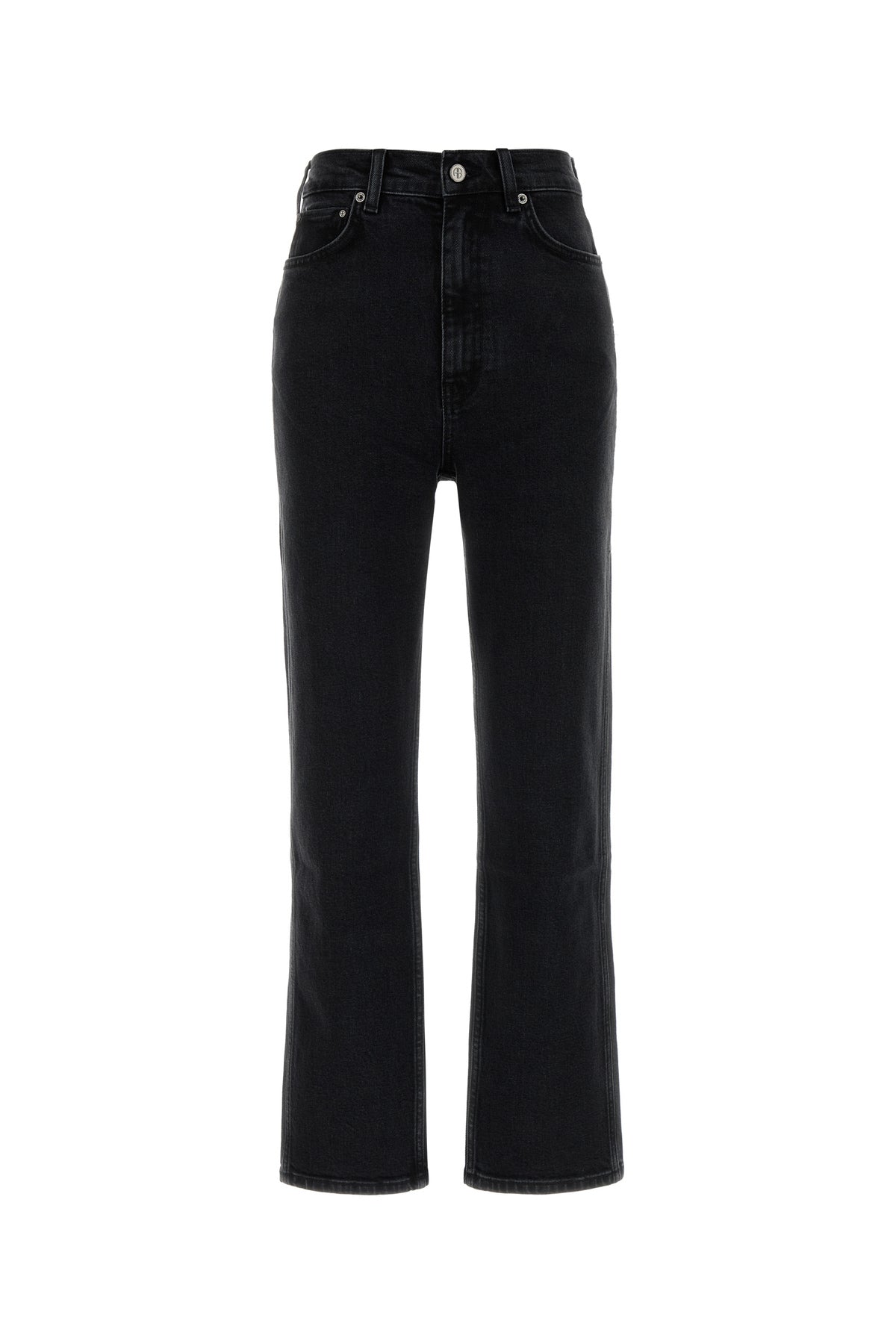 Anine Bing Jeans Jane in denim stretch nero