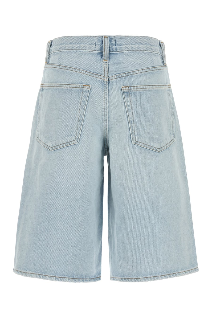 AGOLDE Bermuda Ramona in denim, view 2