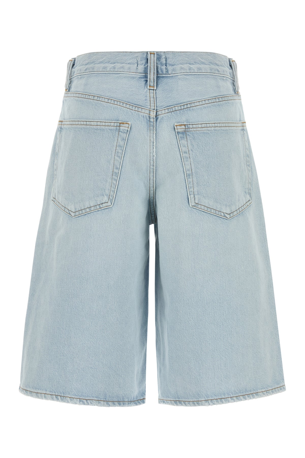 AGOLDE Bermuda Ramona in denim, view 2
